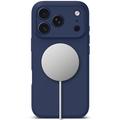 Custodia in silicone liquido iPhone 17 Pro Tech-Protect - Compatibile con MagSafe - Blu profondo