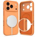 Custodia in silicone liquido iPhone 17 Pro Tech-Protect - Compatibile con MagSafe - Arancione cosmico