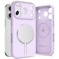Custodia in silicone liquido iPhone 17 Pro Tech-Protect - Compatibile con MagSafe - Malva