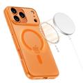 Custodia MagSafe per iPhone 17 Pro Tech-Protect MagSlim - Opaca / Arancione cosmico