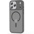 Custodia Magmat Tech-Protect per iPhone 17 Pro - Compatibile con MagSafe - Grigio pastello opaco