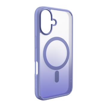 Custodia ibrida Puro Gradient per iPhone 17 - Compatibile con MagSafe - Lavanda Blu