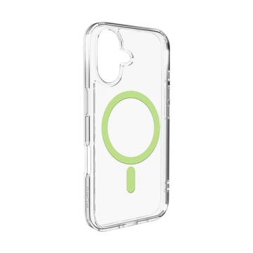 Custodia ibrida iPhone 17 Puro Lite Mag - Verde / Trasparente