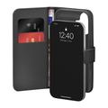 iPhone 17 Custodia a portafoglio con 2 slot per carte Puro - Nera