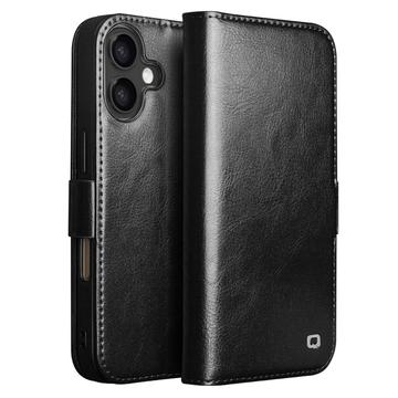 Custodia in pelle a portafoglio iPhone 17 Qialino Classic