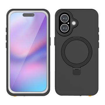 Custodia impermeabile per iPhone 17 Redpepper IP68 MagSafe con supporto - Nera