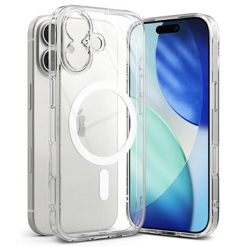 Custodia ibrida magnetica Ringke Fusion per iPhone 17 - Transparente