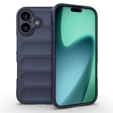 Cover in TPU Rugged per iPhone 17 - Blu Scuro
