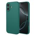 Custodia in silicone antiurto per iPhone 17 - Verde nerastro