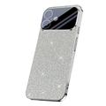 Custodia ibrida con glitter scintillanti per iPhone 17 - Argenta