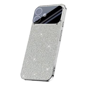 Custodia ibrida con glitter scintillanti per iPhone 17 - Argenta