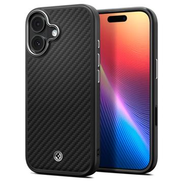 iPhone 17 Spigen Enzo Aramid T Mag Custodia - Compatibile con MagSafe - Nero / Argento