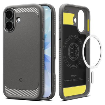 Custodia in TPU iPhone 17 Spigen Rugged Armor Mag