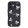 Custodia antiurto in TPU per iPhone 17 con bordi rialzati - Nera / Arco