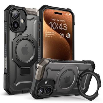 Custodia MagSafe iPhone 17 Supcase Unicorn Beetle Grip Mag - Nera