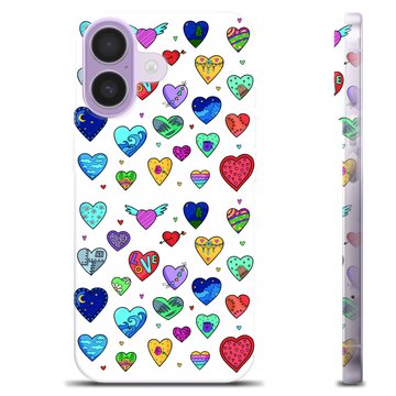 iPhone 17 Custodia TPU - Cuori