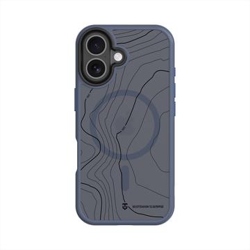 Custodia ibrida iPhone 17 Tactical MagForce Hyperstealth Sika - Compatibile con MagSafe - Blu profondo