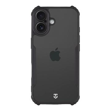 Custodia Tactical Quantum Stealth per iPhone 17 con angoli rinforzati - trasparente / nera