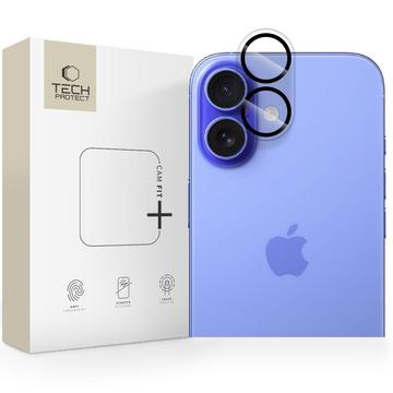 Protezione per fotocamera in vetro temperato iPhone 17 Tech-Protect Cam Fit+ - Trasparente
