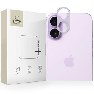 Protezione per fotocamera in alluminio iPhone 17 Tech-Protect Camalloy Fit+ - Lavanda