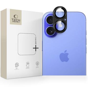 Protezione dell\'obiettivo della fotocamera iPhone 17 Tech-Protect Camfull Fit+ - Nero