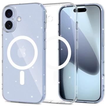 Custodia in TPU iPhone 17 Tech-Protect FlexAir Glitter MagSafe - Trasparente