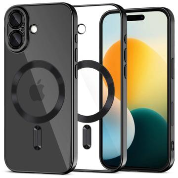 Custodia MagFlex per iPhone 17 Tech-Protect - Compatibile con MagSafe - Trasparente / Nero