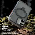 Custodia MagSafe per iPhone 17 Torras Ostand Q3 Air - Verde