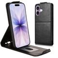 iPhone 17 Custodia verticale con supporto - Nera