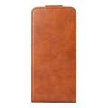 iPhone 17 Custodia verticale con supporto - Marrone