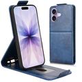 iPhone 17 Custodia verticale con supporto - Blu scuro