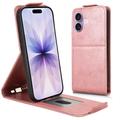 iPhone 17 Custodia verticale con supporto - Oro rosa