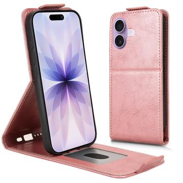 iPhone 17 Custodia verticale con supporto - Oro rosa