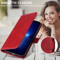 iPhone 17 Custodia a portafoglio con supporto - Rossa