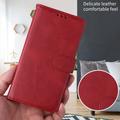 iPhone 17 Custodia a portafoglio con supporto - Rossa