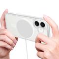 Custodia Ibrida per iPhone 18 - compatibile con MagSafe - Trasparente