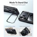 iPhone 18 Pro/17 Pro ESR Classic Hybrid Kickstand MagSafe Case - Nero / Trasparente