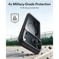 iPhone 18 Pro/17 Pro ESR Classic Hybrid Kickstand MagSafe Case - Nero / Trasparente