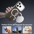 Custodia magnetica sottile in fibra di carbonio per iPhone 18 Pro/17 Pro