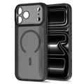 Custodia ibrida Tech-Protect MagPrime MagSafe CC per iPhone 18 Pro/17 Pro - Nero opaco