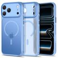 Custodia ibrida Tech-Protect MagPrime MagSafe CC per iPhone 18 Pro/17 Pro - Azzurro opaco