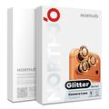 Protezione per l\'obiettivo della fotocamera Northjo Glitter per iPhone 18 Pro/18 Pro Max