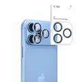 Obiettivo della fotocamera iPhone 18 Pro/18 Pro Max Tech-Protect Camring Fit+ - Azzurro