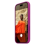 Custodia in Silicone per iPhone 18 Pro Apple con MagSafe MK8T4ZM/A - Magenta