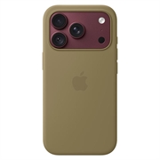 Custodia in Silicone per iPhone 18 Pro Apple con MagSafe MK8V4ZM/A - Verde oliva