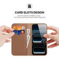 Custodia in Pelle a Portafoglio iPhone 18 Pro Dux Ducis Hivo