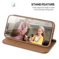 Custodia in Pelle a Portafoglio iPhone 18 Pro Dux Ducis Hivo