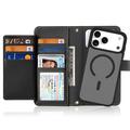 Custodia in pelle a portafoglio con copertura magnetica Dux Ducis Lawa per iPhone 18 Pro