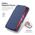 Custodia magnetica flip Dux Ducis Skin X Pro per iPhone 18 Pro - Blu