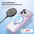 Custodia magnetica flip Dux Ducis Skin X Pro per iPhone 18 Pro - Viola